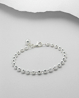 Sterling Silver Stretch Baby Bracelet