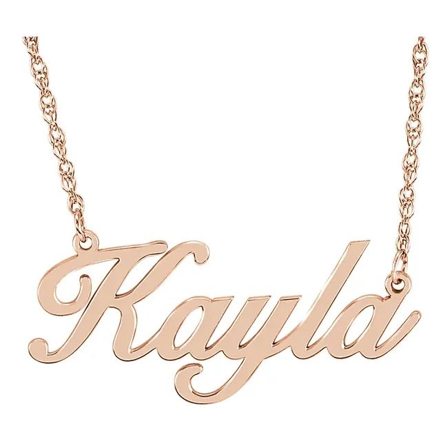 Personalized Nameplate