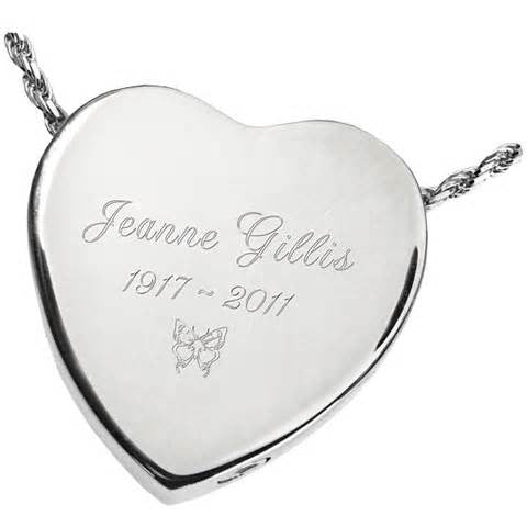 Personalized Heart Pendant